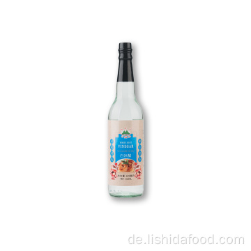 625ml Glasflasche Weißer Reisessig